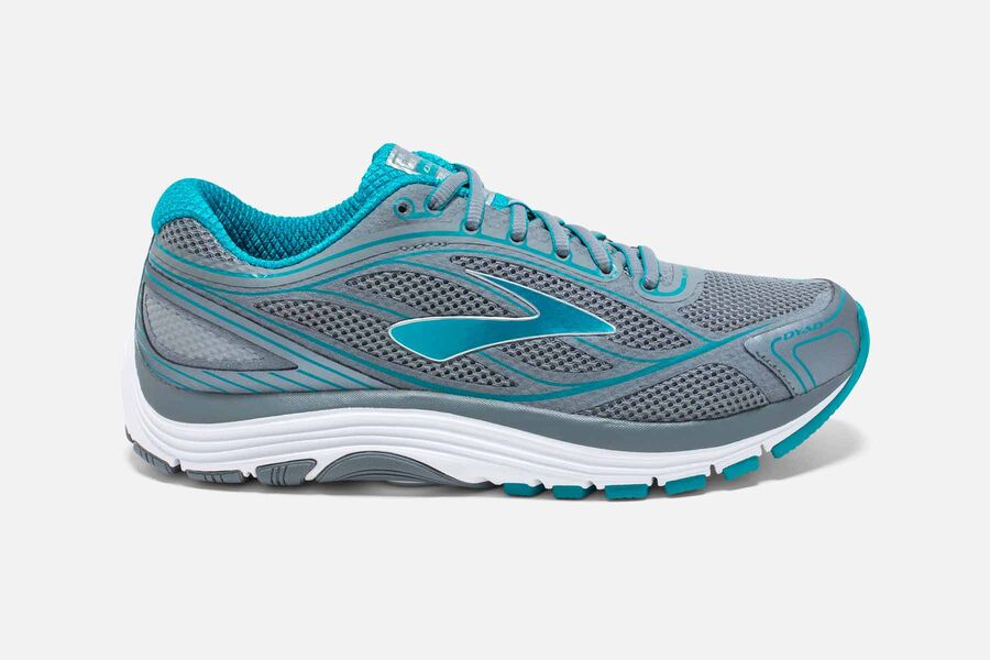 Brooks Dyad 9 Womens Australia - Road Running Shoes - Grey/Blue (185-COPSR)